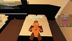 Black Roblox Whore Bent Over for Anal! Deepthroat Blowjob Cowgirl Ride Shakes Ass to Orgasm