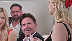 Novella Night and Vera Jarw Turn Christmas Bash into Secret DP Orgy Frenzy