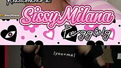 watching sissymilena pegging astarioth with toys and dirty femdom talk 😈🍑🔥