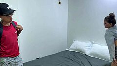 Wow, busty stepmom's big ass fantasy explodes in our hotel room fuck!