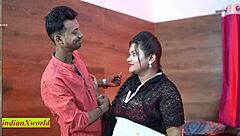 bengali wife cheats with ex-boyfriend for dirty desi sex while hubby watches her big tits bounce