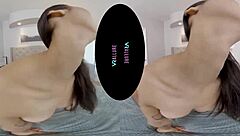 avery black vibes her tight pussy in vrallure solo play