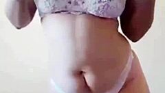 aurora estelar invites you to stay up late watching her sexy solo play...