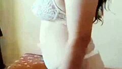 aurora estelar invites you to stay up late watching her sexy solo play...