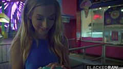 blonde babe cheats on cam with bbc pounding her deep 😩🍆💦 creampie finish