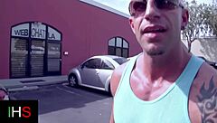 slutty milf takes cock deep in shaved pussy then gulps every drop