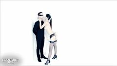 Cute Czech brunette candice luca moans as new boyfriend licks her juicy ass outdoors