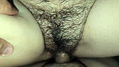 xxx creampie deep in my chubby latina cuñada's juicy hairy pussy