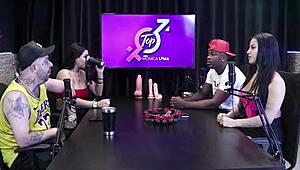 Monica Lima starts her porn career with intense scenes