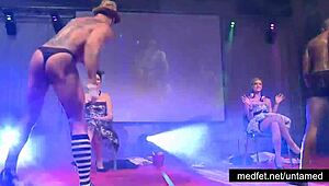 Male Strippers Reveal Monster Cocks Ripping Clothes For Horny Ladies