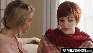 stepmom alexis fawx guiding bree daniels in lesbian exploration