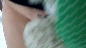 Wow! Brunette Debuts In Clandestine Porn Party With Big Ass!