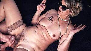 Damn, I couldn’t hold it and finished inside her hairy pussy!