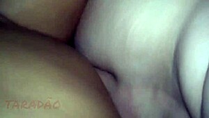 I cum in the ebony ass during amateur anal sex.