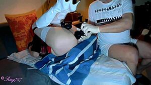 whoa, intense training for this sissy-sau with a baseball bat insertion, crazy stuff! 😱