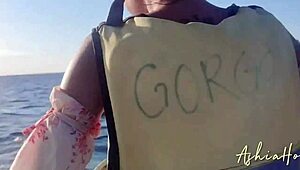 Jet Ski Escape to Fill My Pussy with Cum on Beach