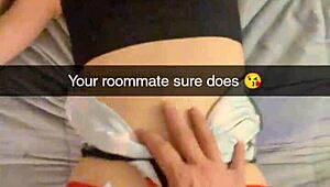 real cheating girlfriend richelle rose gets anal creampie revenge on snapchat