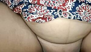 Stepson Fucks Stepmom with Creampie and Intense Orgasm Finish