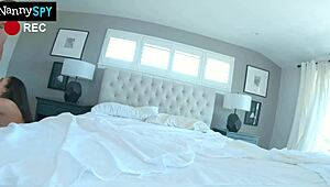 angel lover turns into a fuck doll to keep her nanny job, getting fucked in doggystyle.